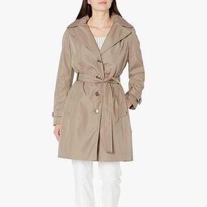 Calvin Klein Women's Single Breasted Rain Jacket